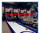 冰雪東奧 旱地冰壺賽道，旱地冰壺賽道廠家 科諾品質(zhì)商家